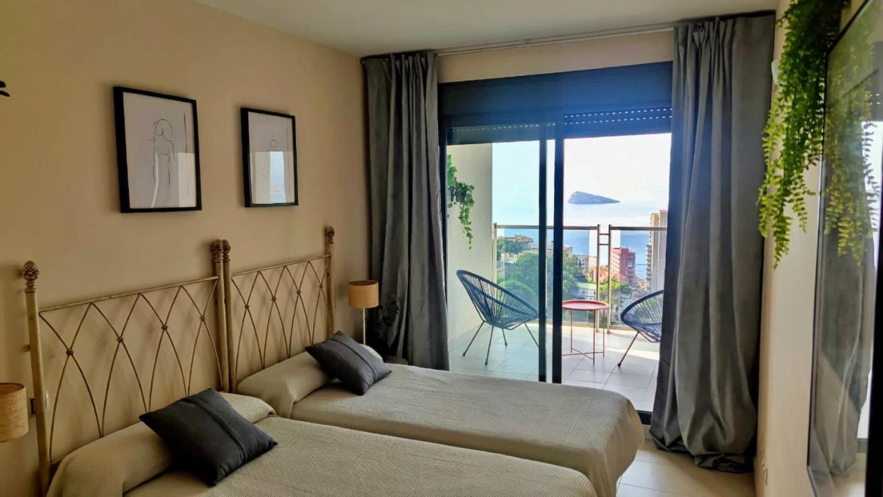 Lujoso Apartamento Con Vistas Al Mar En Mirador Del Mediterraneo By Gestaltur เบนิดอร์ม ภายนอก รูปภาพ