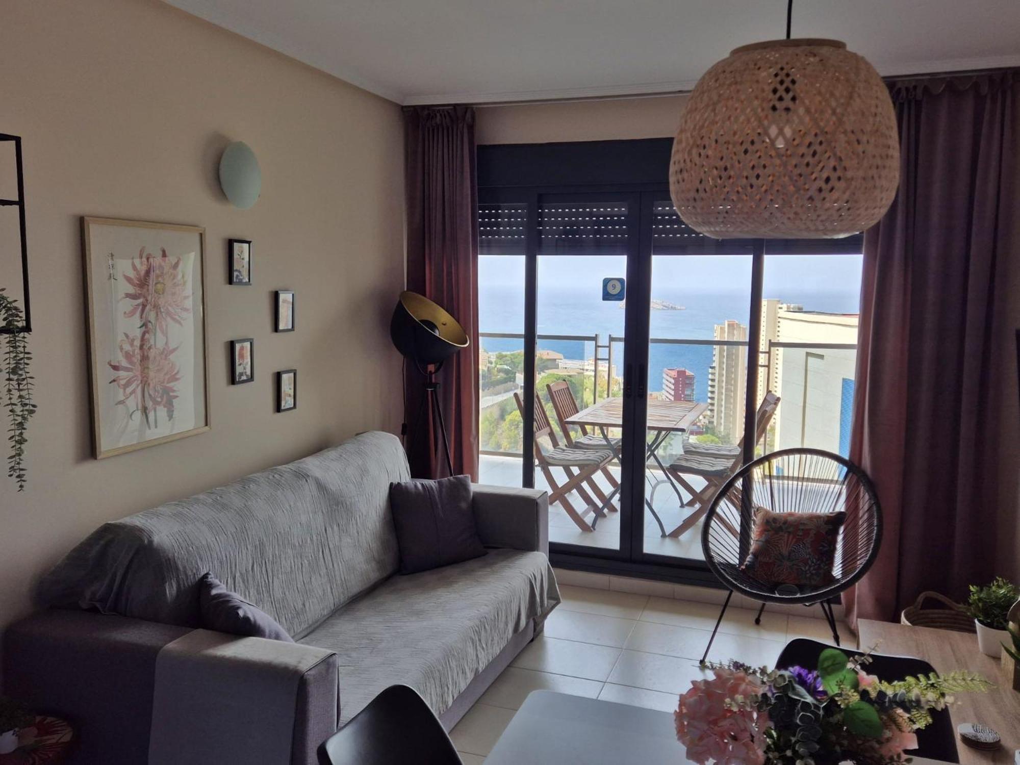 Lujoso Apartamento Con Vistas Al Mar En Mirador Del Mediterraneo By Gestaltur เบนิดอร์ม ภายนอก รูปภาพ